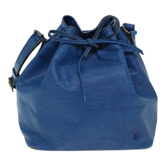 LOUIS VUITTON Epi Noe Shoulder Bag Toledo Blue LV Auth - Picture 2 of 16